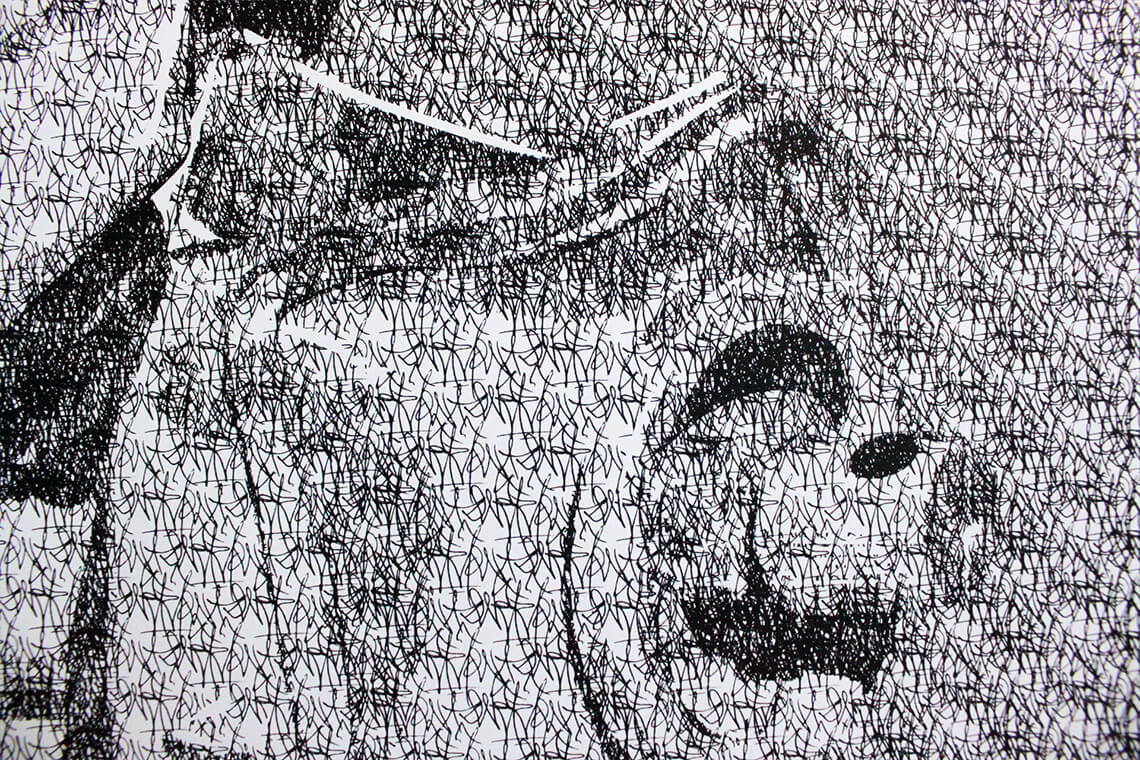 Sérigraphie graffiti cessieux